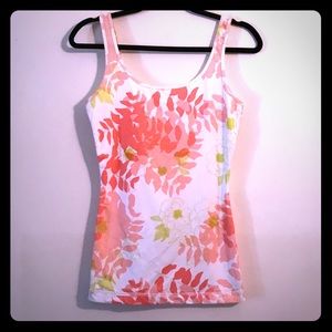 Lululemon Floral Tank, Size 6